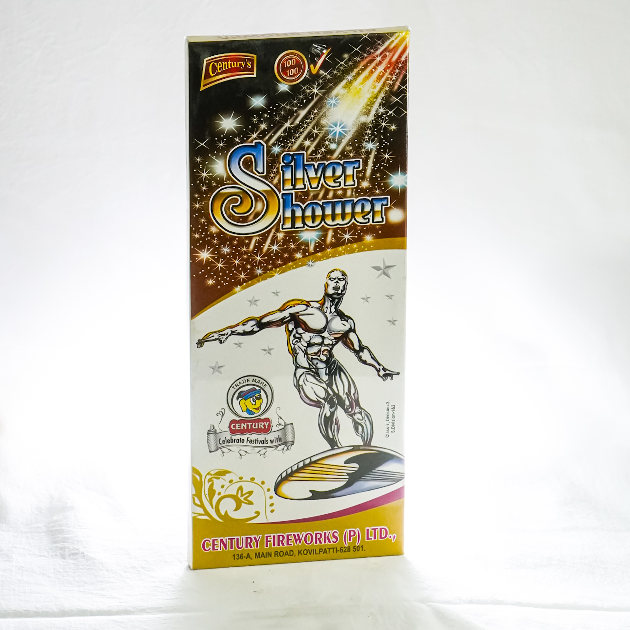 1010 CENTURY`S SILVER SHOWERS 10" 10PCS