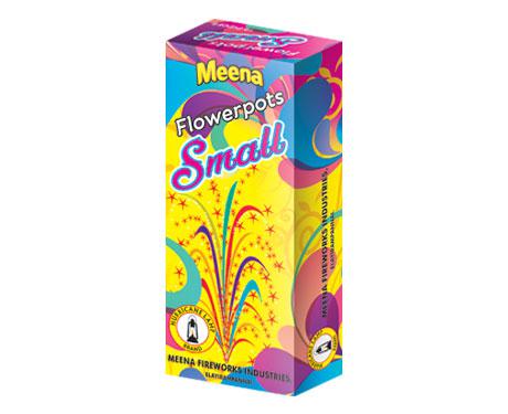 010 MEENA FLOWERPOTS SMALL 10PCS