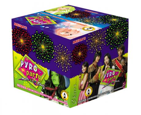256 MEENA 15 SHOTS PYRO PARTY 1PCE