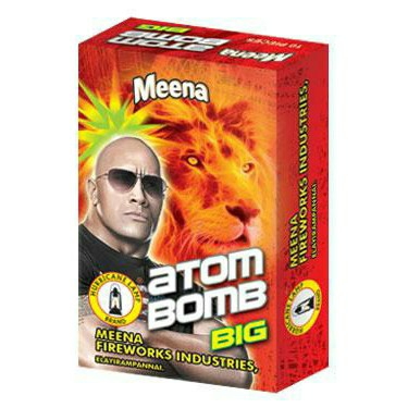 072 MEENA ATOM BOMB BIG 10PCS