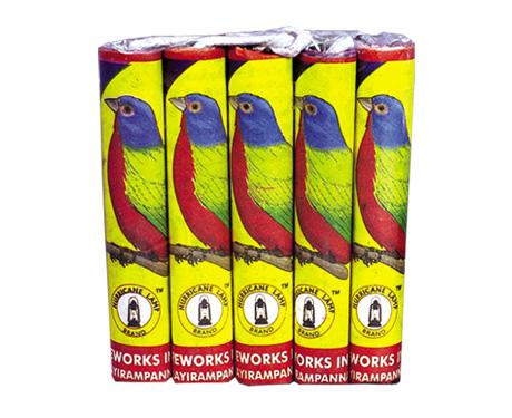 081 MEENA 2.75" BIRD 5PCS