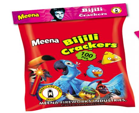 132M MEENA BIJILI RED 100PCS