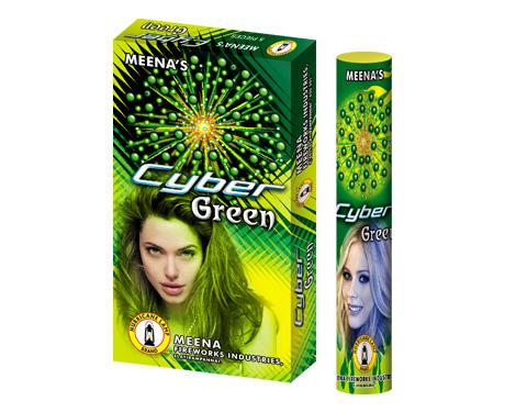 155 MEENA CYBER GREEN 5PCS