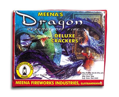 120 MEENA DELUXE CRACKERS 20PCS