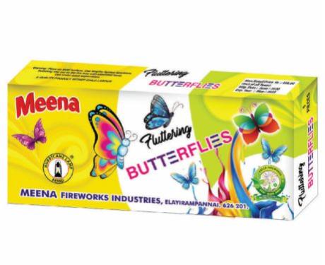 150 MEENA FLITTERING BUTTERFLY 5PCS
