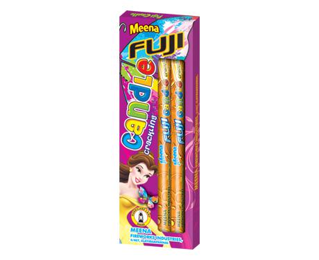 043 MEENA FUJI CANDLES 15" 10PCS