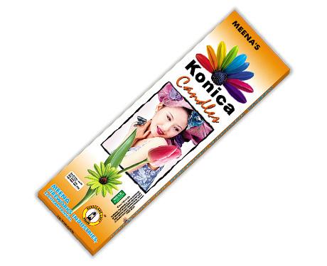 042 MEENA KONICA CANDLES 15" 10PCS