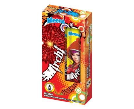 275 MEENA MIRCHI (RED) 2PCS