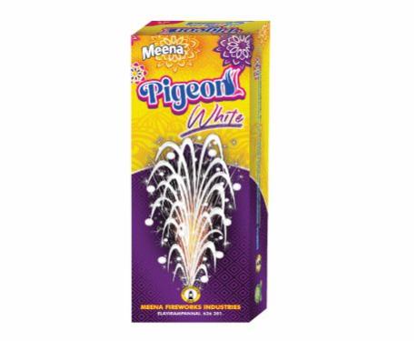 019 MEENA PIGEON WHITE 5PCS