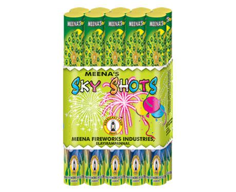 153 MEENA SKY SHOTS GREEN 10PCS