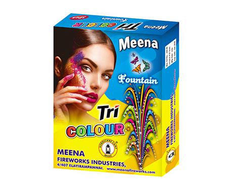 026 MEENA TRI COLOUR FOUNTAIN 3PCS