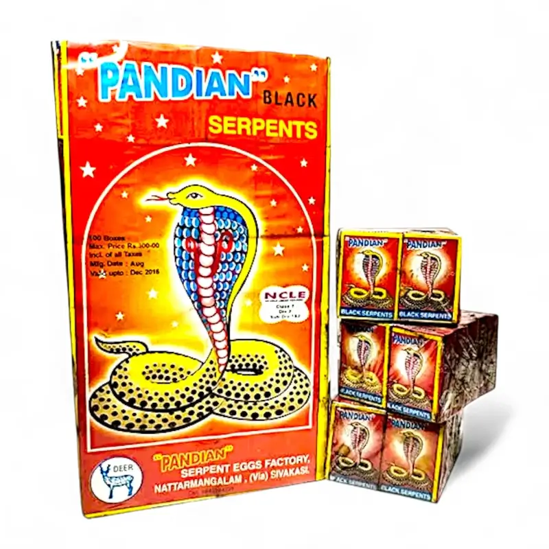PANDIAN BLACK SERPENTS 5PCS 10PACKET BUNDLE