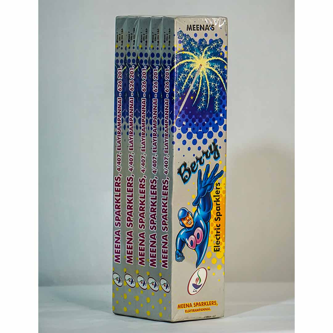510 MEENA ELECTRIC SPARKLERS 10CM 10PCS 5BOX