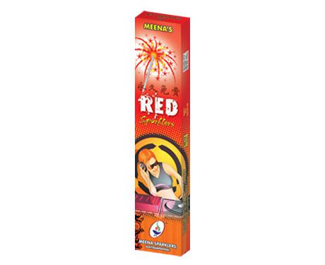 523 MEENA RED SPARKLERS 12CM 10PCS 5BOX
