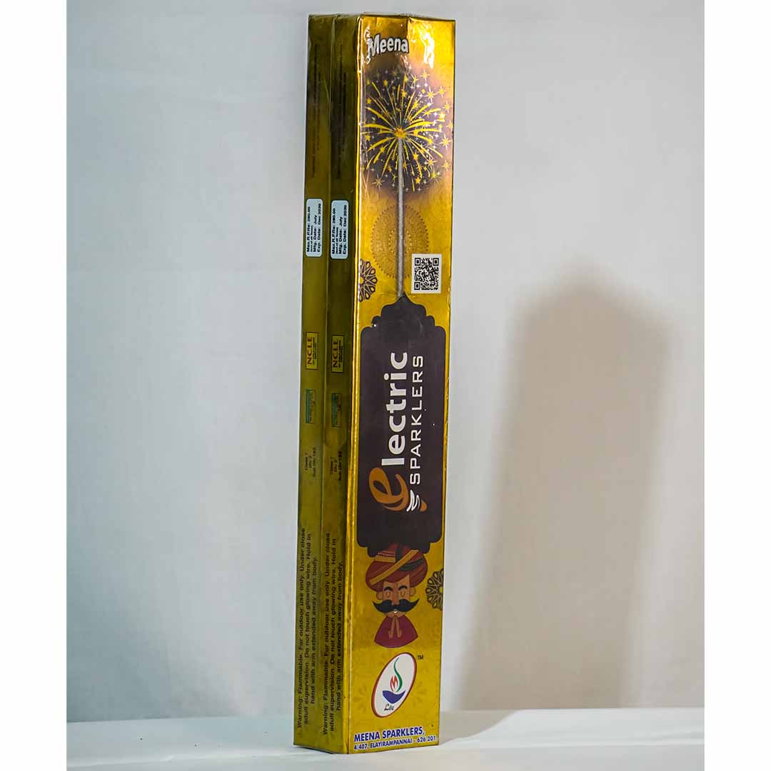 530 MEENA ELECTRIC SPARKLERS 15CM 10PCS 2BOX