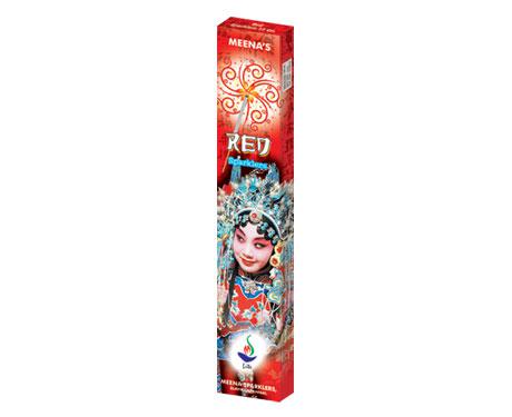 533 MEENA RED SPARKLERS 15CM 10PCS 2BOX