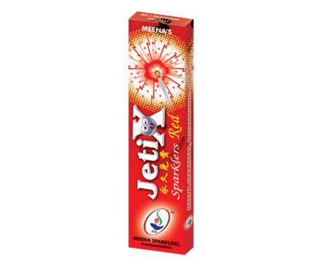 504 MEENA RED SPARKLERS 7CM 10PCS 5BOX