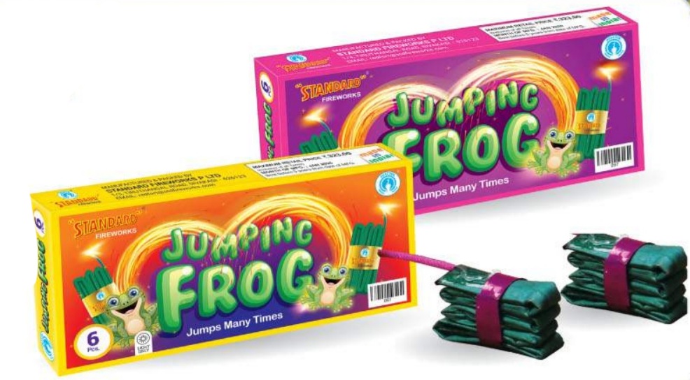 097 STANDARD JUMPING FROG 6PCS
