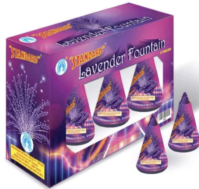 A68 STANDARD LAVENDAR FOUNTAIN 3PCS