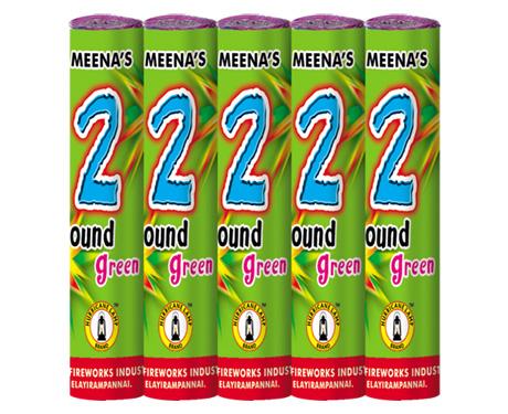 086 MEENA TWO SOUND COLOUR 4" 5PCS